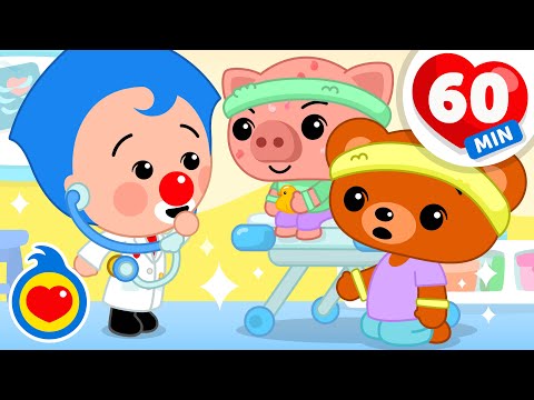 A Bañarme 🚿❤️ Y Más Canciones Infantiles para Bailar, Aprender y Dormir (60 Min) | Plim Plim