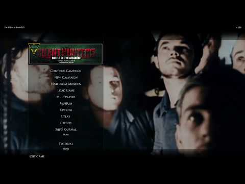 Silent Hunter 5 - The Wolves of Steel intro menu