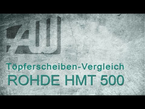 Die Töpferscheibe ROHDE HMT 500