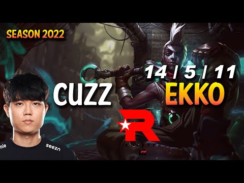 KT Cuzz EKKO vs NIDALEE Jungle - KR Ranked