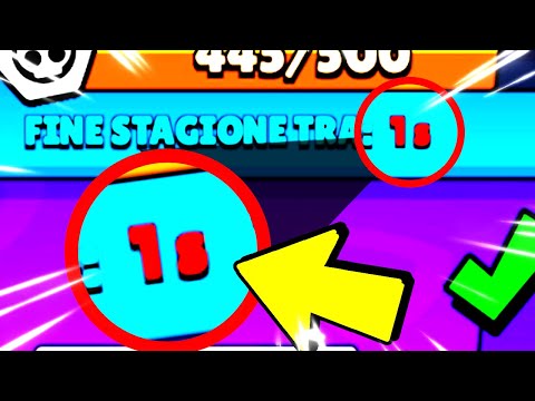 COSA SUCCEDE se SBLOCCO IL NUOVO BRAWL PASS A 1 SEC ? BRAWL STARS ITA STAGIONE 6