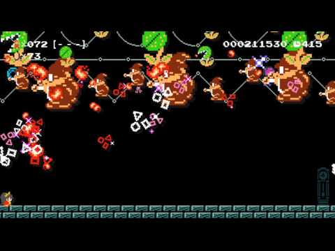 Super Mario Maker - Ashley goes Touhou mode ❤❤❤