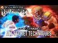 FIST OF THE NORTH STAR LOST PARADISE ALL SECRET TECHNIQUES WITH BOSS CUTSCENE 4K 60 FPS