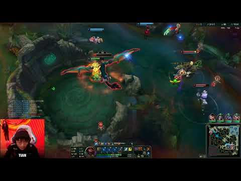 [Tian Udyr POV vs Wei Lillia] LPL Spring Playoffs 2021 - RNG vs FPX - Game 1