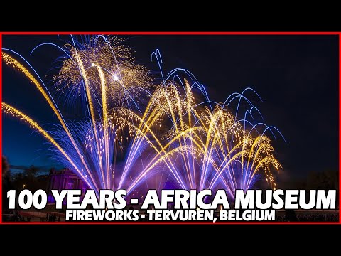 Fireworks 100 Years Africa Museum - Tervuren, Belgium - HC Pyrotechnics - vuurwerk -  feud'artifices