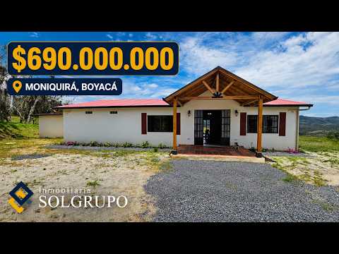 📌 ESPECTACULAR FINCA EN VENTA – MONIQUIRÁ, BOYACÁ