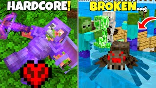 BIG NEW FEATURES! HARDCORE, Mob Farms BROKEN, 100% TNT & More! Minecraft 1.21 Update