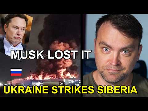 Update from Ukraine | Ukraine Strikes Siberia and Wins War against Trump and Musk
