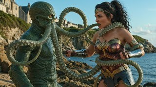 Download lagu Octopus Man enters Wonder Woman's mouth 🥴🤫| Ai Superhero | Epic Showdown | Mystic Heros #feed mp3