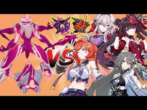 [Hi3 Abyss] Nirvana & Red Lotus SD Mobs Bloodthirsty (D537)(D499) - [Honkai Impact 3]