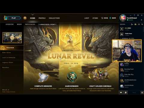 Lunar Revel Event| League of Legends | Legendary 5500 RP Bundle!!