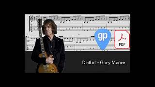 Driftin' - Gary Moore PDF AND Guitar PRO Tabs [TABS]