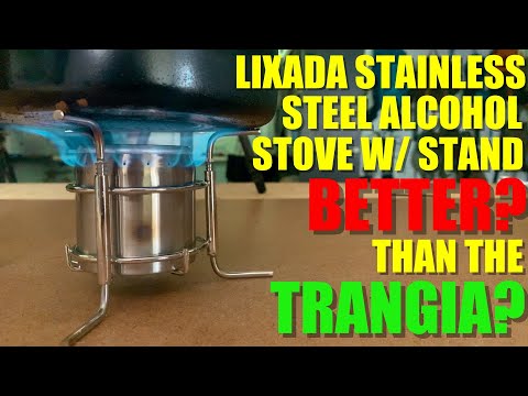 Has the TRANGIA Finally Met It's Match? - Lixada Stainless Steel Alcohol Stove