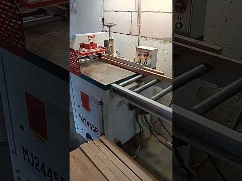 фото прямая продажа: торцовочный станок mj-2445 r (дископильный) со столами, 5,5 квт 0