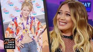 Hilary Duff Revisits Her &#39;Lizzie McGuire&#39; Era Outfits
