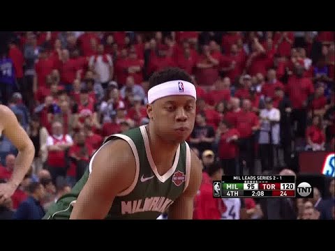Tim Frazier All Game Actions 05/21/19 Milwaukee Bucks vs Toronto Raptors Game 4 Highlights