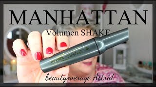Manhattan | Volumen Shake Mascara | Neu | REVIEW | beautyoverage Astrid