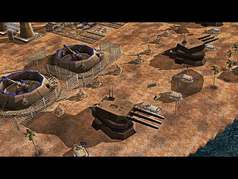 USA Supreme + AURORA NUKE vs 7 China Infantry - Command & Conquer Generals Apocalyptic