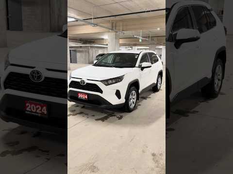 2024 Toyota RAV4 in White for sale at North London Toyota in London, ON