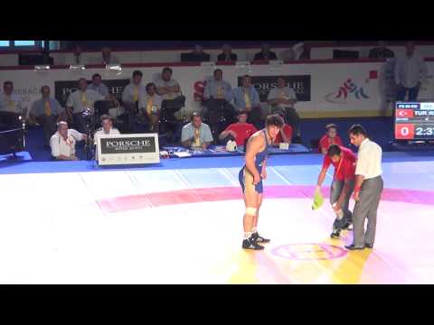 Jr World FS - Gogaev (RUS) dec. Zeybek (TUR), 96 kg finals