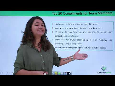 Top 20 Compliments for Team Members