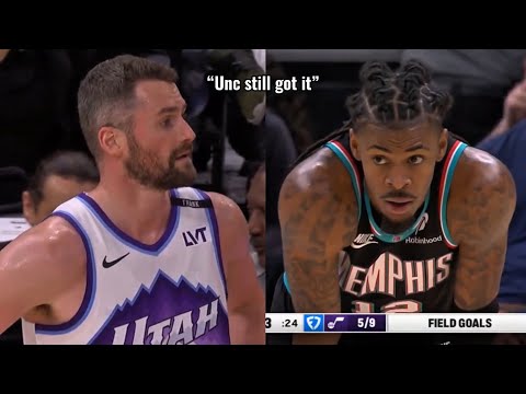 Kevin Love SHOCKED Ja Morant With This Performance 👀