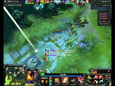 INVOKER SunStrike for Clinkz Invisible
