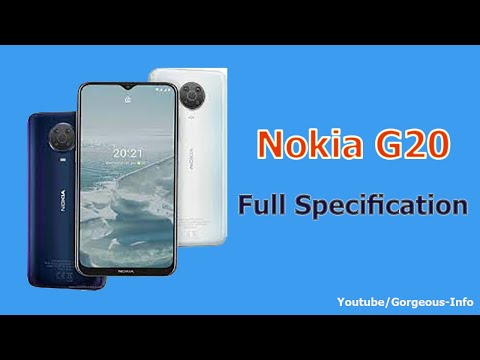 Nokia G20 Mobile Specification | G20, Battery, Camera, RAM, Display etc