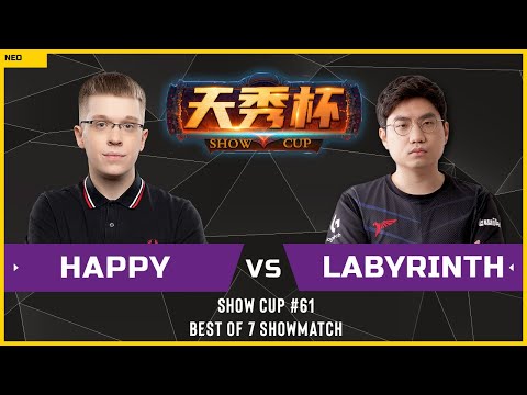 WC3 - Show Cup #61 - [UD] Happy vs LabyRinth [UD]