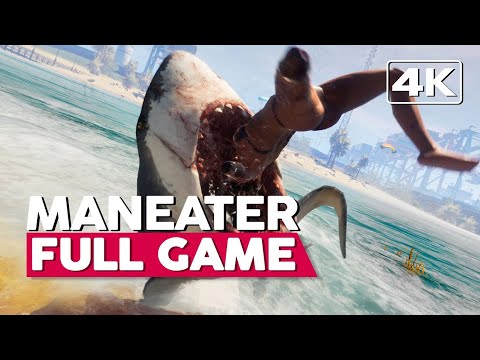 Maneater & Truth Quest DLC | Full Gameplay Walkthrough (PC 4K60FPS) No Commentary