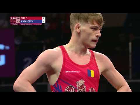 GOLD GR - 55 kg: F. TITA (ROU) v. V. KABALOEV (RUS)