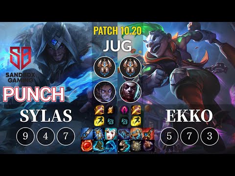 SB Punch Sylas vs Ekko Jungle - KR Patch 10.20