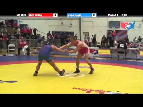 84 KG Consolation R1 - Matt Miller CAN vs Jesse Doyle OTC
