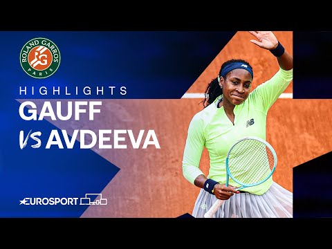 Coco Gauff vs Julia Avdeeva | Round 1 | French Open 2024 Highlights 🇫🇷