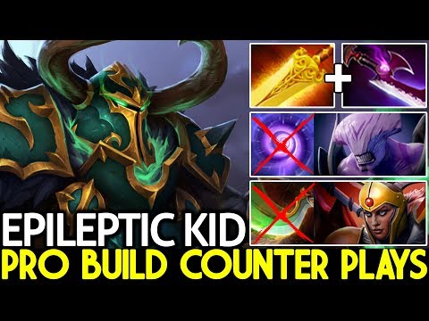 EPILEPTIC KID [Wraith King] This is Way Pro Build Counter Plays 7.22 Dota 2