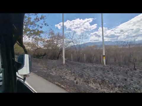 ncendio forestal entre Hobo y Gigante (Huila)