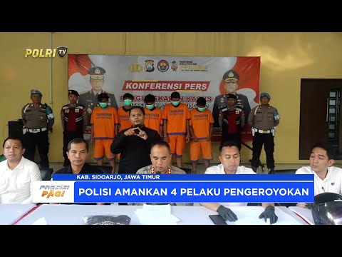 POLRESTA SIDOARJO UNGKAP SEDERET KASUS KRIMINALITAS
