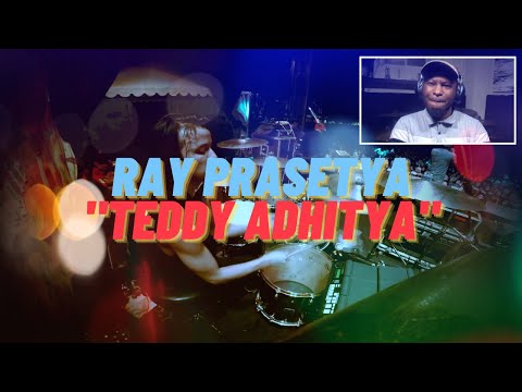 Drummer Reacts - Ray Prasetya with Teddy Adhitya - Crazy #rayprasetya