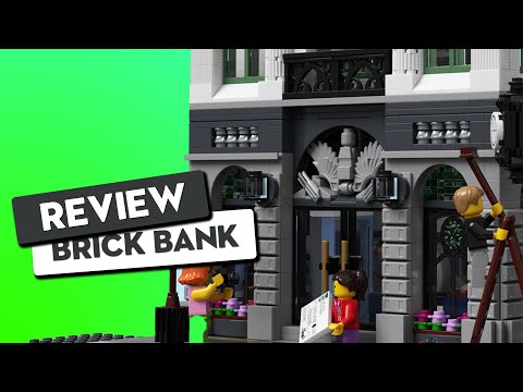 Stilsicher & mit kleinen Geschichten | Review: Lego 10251, Brick Bank / Steine Bank
