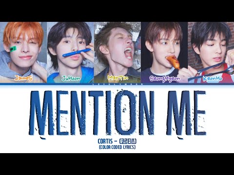Cortis (코르티스) - 'Mention Me' (from GOAT movie soundtrack) Lyrics (Color Coded Lyrics Han/Rom/Eng 가사)
