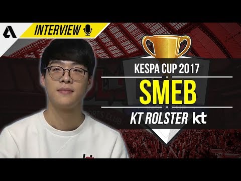 KT Smeb on defeating the World Champions, Kleptomancy Rune & All-Stars | KeSPA Cup 2017 Interview