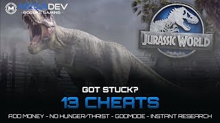 JURASSIC WORLD EVOLUTION CHEATS: Money, Godmode Dinosaur, ... | Trainer by MegaDev