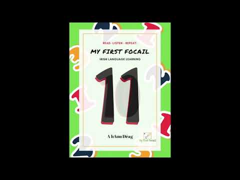 Learn to count from (1 - 20) as Gaeilge - Irish Language Learning - My First Focail