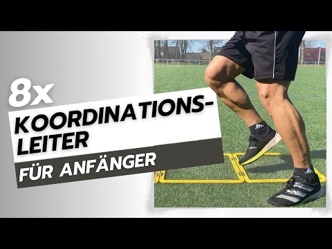 8x Koordinationsleiter für Kinder I Fußball Training für mehr Koordination und Schnelligkeit