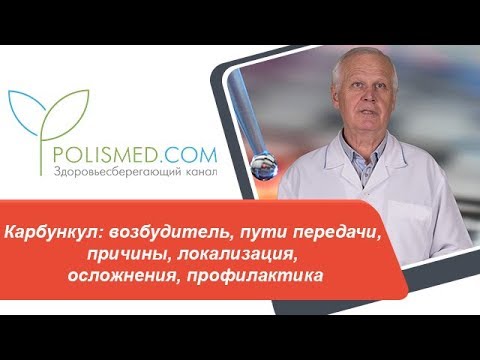 Карбункул: возбудитель, пути передачи, причины, локализация, осложнения, профилактика. Здоровьесберегающий канал