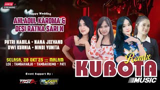 Download lagu 🔴STREAM KUBOTA MUSIC / WEDDING ' AHLAQUL KAROMA & DESI RATNASARI  ' / TAMBAHARJO TAMBAKROMO PATI mp3