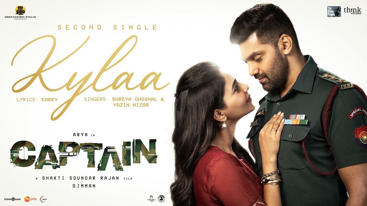 Kylaa Tamil Song Lyrics | Captain 2022