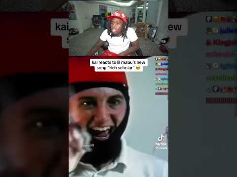 Kai Cenat reacts to Lil Mabu - “Rich Scholar”