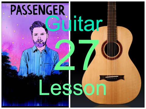 Passenger 27 guitar lesson tutorial how to play