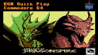 The Lord of Dragonspire (C64) - New 2020 Game Release
